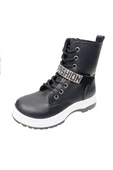 Fix Kids 9605 Deri Trend Fashion Kız Çocuk Bot - 1
