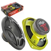 BOSCHMANN BM-69 Oto Midrange Oval 6X9 İnç 900 Watt (150 Rms) 2 Adet - 1