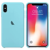 Apple iPhone X / iPhone XS Silikon içi Kadife Lansman Kılıf thumbnail 8