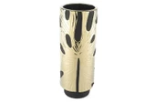 Mikasa Moor Gold Siyah Pors Vazo 12x31cm - 1