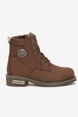 Harley Davidson Jim Hakiki Nubuk Deri Bot 36-40 Dark Brown Nubuk thumbnail 2