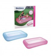 POMPA Seçenekli- Bestway 51115, Şişme Zeminli Bebek -Çocuk Havuzu - 1