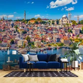 İstanbul Eminönü Manzaralı Duvar Kağıdı thumbnail 1