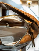 İSOLA El Ve Kol Çantası Olarak Tasarlanmış Suni Deri Bayan Omuz Çantası SL.73634748TB thumbnail 6