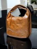 İSOLA El Ve Kol Çantası Olarak Tasarlanmış Suni Deri Bayan Omuz Çantası SL.73634748TB thumbnail 3