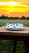EVMUTFAK Güral porselen 6 adet  15 cm şuje kayık tabak 1654 - 1