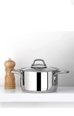 Bonera OMEGA 20 cm çelik derin tencere - 2