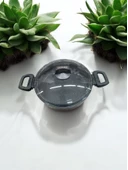 bonera 26 cm döküm granit gri pilav tenceresi - 2