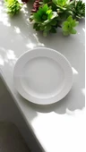 EVMUTFAK Farika 6 adet 19 cm porselen pasta tabağı elif model - 1