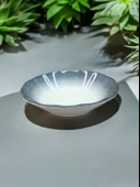Evmutfak Gural porselen ÇAY TABAĞI 6 adet dijital desenli çay tabağı ÖMÜRLÜK DESEN - 1