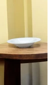 EVMUTFAK Farika 6 adet 19 cm porselen çukur tabak elif model - 1