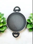 EVMUTFAK eda 22 cm ezme granit sahan yanmaz yapistirmaz - 1