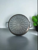 36 cm iki kulplu gözleme tavası döküm granit - 2