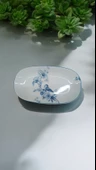EVMUTFAK Güral porselen 6 adet  19 cm şuje kayık tabak 1891 - 2