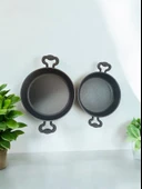 Evmutfak defnesare 20 cm ve 22 cm 2li sahan seti yanmaz yapışmaz - 1