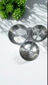 DefneSare 3 lu çelik saklama kabı 16 cm 18 cm 20 cm - 1