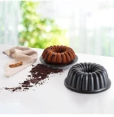 dilimli kek kalibı 26 cm yapışmaz kek kalıbı granit - 1