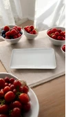 EVMUTFAK Güral porselen 31 cm sunum tabağı kansas  gbsespsd31 kayık - 2