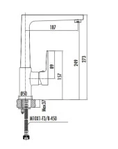 Creavit Sr8500S Sharp Evye Mutfak Bataryası Mat Siyah - 3