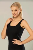 ERDEM 2105 KADIN KALIN ASKILI RİBANA ATLET 3 ADET  BEYAZ 5XL - 3