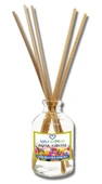 Aşk-ı Sermest Bahar Esintisi Aromalı Bambu Çubuklu Oda Kokusu Parfüm, Oval Şişe, 50 mL , 5 Adet - 1