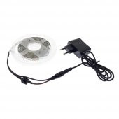 Mutfak Dolabı İçin 5 Metre Mavi 3 Çipli Şerit Led Anahtarlı Set - 4