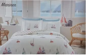 Özdilek Ranforce Tek Kişilik Nevresim Takımı-Mariner Beyaz - 1
