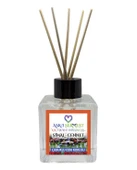 Aşk-ı Sermest Şimal Cennet Çiçek Aromalı Bambu Çubuklu Oda Kokusu Parfüm,  Küp Şişe, 60 mL, 10 Adet - 1