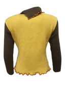 Sandora S02669 Kadın Desenli Akrilik Triko Boğazlı Kazak thumbnail 2