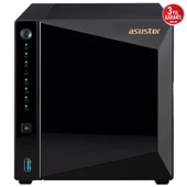 ASUSTOR AS3304T V2 REALTEK QC-2GB RAM-4-diskli NAS SUNUCU (disksiz) thumbnail 1