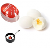 DUBLÖR YUMURTA ZAMANLAYICI KIVAMINDA PİŞİRME APARATI EGG TIMER - 4