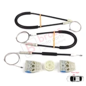 VW Passat B7 362 365 2010-2014 CC A32 A33 2011-2020 İçin Elektrikli Ön Sağ Cam Kriko Tamir Seti thumbnail 2