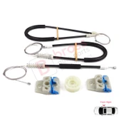 VW Passat B7 362 365 2010-2014 CC A32 A33 2011-2020 İçin Elektrikli Ön Sağ Cam Kriko Tamir Seti thumbnail 3