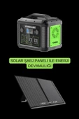 315.000 mAh 1200W Güçlü Hafif Taşınabilir Kamp ve Doğa İçin İdeal Tasarlanmış Güç Kaynağı - 3