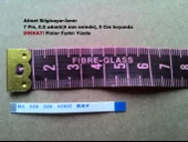 Awm 20624 80C 60V Vw-1 Flex Kablo 7 Pin 5Cm 7-0.5-5B thumbnail 1