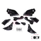 Opel Astra J MK4 P10 2009-2015 4/5 Kapı GTC 2011-2018 13335737 İçin Sağ Sol Ön Far Ayak Tamir Seti thumbnail 2