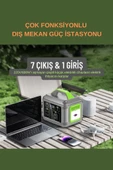 128.000 mAh 600W Güçlü Hafif Güç Kaynağı Taşınabilir Kamp ve Doğa İçin İdeal - 2