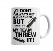 Cs Go Counter Strike Flashbang Kupa Bardak Porselen - 1