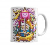 Adventure Time Marceline Jack Finn Cartoon Network Kupa Bardak - 1