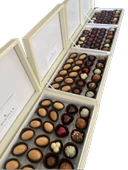 Chocoluxtr Kurabiye-Çikolata ve Truf Kutusu - 1