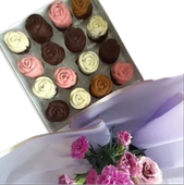 Chocoluxtr Rose Kek 16 lı - 1