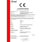 AVONNI AV-1660-6E-YM Eskitme Kaplama Modern Avize E27 Metal Cam 84x57cm - 5