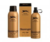 Slazenger Parfüm Gold Edt 125 ml + 150 ml Erkek Deodorant Set - 1