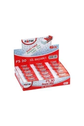Fatih Fs30 Beyaz Silgi 30 Adet (30 Lu Paket) - 1