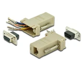 Digitus AK-610516-000-I DB9to RJ45 Modüler Adaptör - 1
