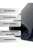 Beylini 6'Lı Kaydırmaz Yıkanabilir Tuvalet Halısı Emici Su Geçirmez Koku Tutmaz Dayanıklı Pisuvar Matı (44x53) - 2