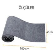 Kedi Tırmalama Halısı Yapışkanlı Her Yüzeye Uygulanabilir Kesilebilir Mobilya Koruyucu Mat (40X100) - 6