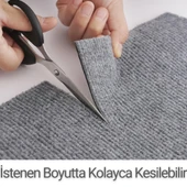 Kedi Tırmalama Halısı Yapışkanlı Her Yüzeye Uygulanabilir Kesilebilir Mobilya Koruyucu Mat (40X100) - 5