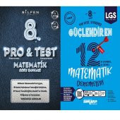 Bilfen 8. Sınıf Matematik Protest Soru Bankası & Ankara 8.Sınıf Güçlendiren Matematik Denemeleri Seti - 1