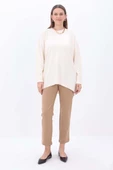 Ten-Bisiklet Yaka Triko Tunik - 2